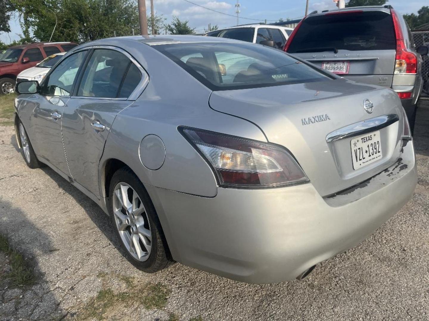 2012 GRAY NISSAN MAXIMA SV (1N4AA5AP0CC) with an 3.5L V6 DOHC 24V engine, AUTOMATIC transmission, located at 2303 West Mt. Houston, Houston, 77038, (281) 507-3956, 29.771597, -95.339569 - Photo#3