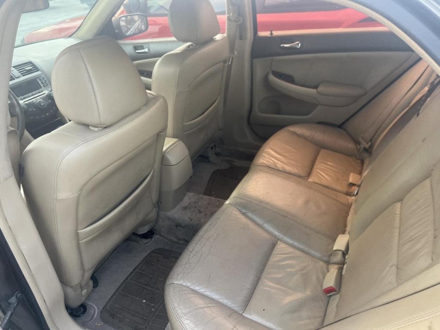 2006 GRAY HONDA ACCORD EX Sedan AT w/ Leather and XM Radio (1HGCM56876A) with an 2.4L L4 DOHC 16V engine, AUTOMATIC transmission, located at 2303 West Mt. Houston, Houston, 77038, (281) 507-3956, 29.771597, -95.339569 - Photo#2