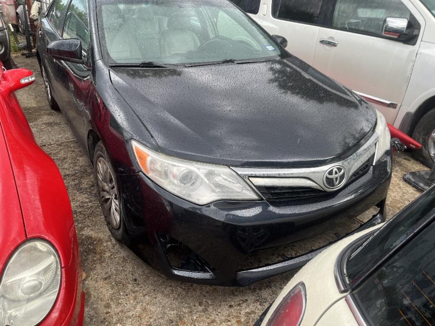 2012 BLACK TOYOTA CAMRY SE (4T4BF1FK1CR) with an 2.5L L4 DOHC 16V engine, AUTOMATIC transmission, located at 2303 West Mt. Houston, Houston, 77038, (281) 507-3956, 29.771597, -95.339569 - Photo#0