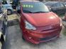 2014 RED MITSUBISHI MIRAGE DE (ML32A4HJ2EH) with an 1.2L L3 DOHC engine, AUTOMATIC transmission, located at 2303 West Mt. Houston, Houston, 77038, (281) 507-3956, 29.771597, -95.339569 - Photo#0