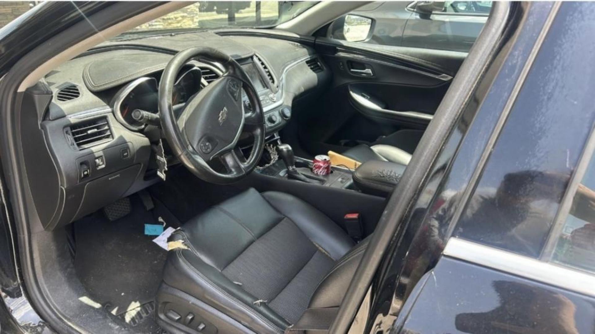 2015 BLUE CHEVROLET IMPALA LS Fleet (2G11X5SL2F9) with an 2.5L L4 DOHC 16V engine, AUTOMATIC transmission, located at 2303 West Mt. Houston, Houston, 77038, (281) 507-3956, 29.771597, -95.339569 - Photo#1
