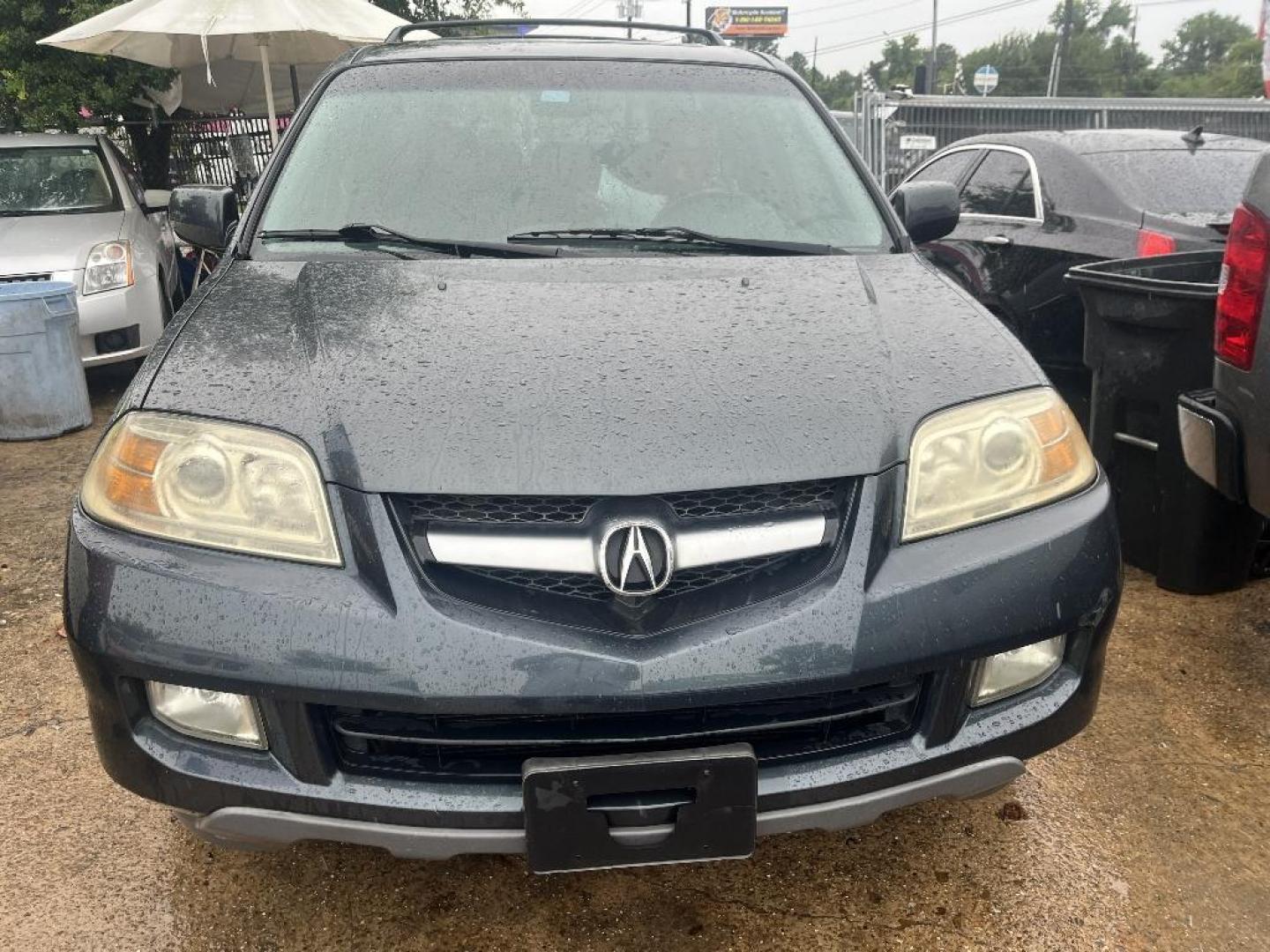 2005 GRAY ACURA MDX Touring (2HNYD18675H) with an 3.5L V6 SOHC 24V engine, AUTOMATIC transmission, located at 2303 West Mt. Houston, Houston, 77038, (281) 507-3956, 29.771597, -95.339569 - Photo#0