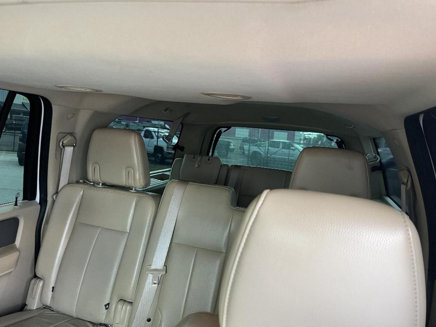 2012 WHITE FORD EXPEDITION EL King Ranch 2WD (1FMJK1H58CE) with an 5.4L V8 SOHC 16V FFV engine, AUTOMATIC transmission, located at 2303 West Mt. Houston, Houston, 77038, (281) 507-3956, 29.771597, -95.339569 - Photo#2
