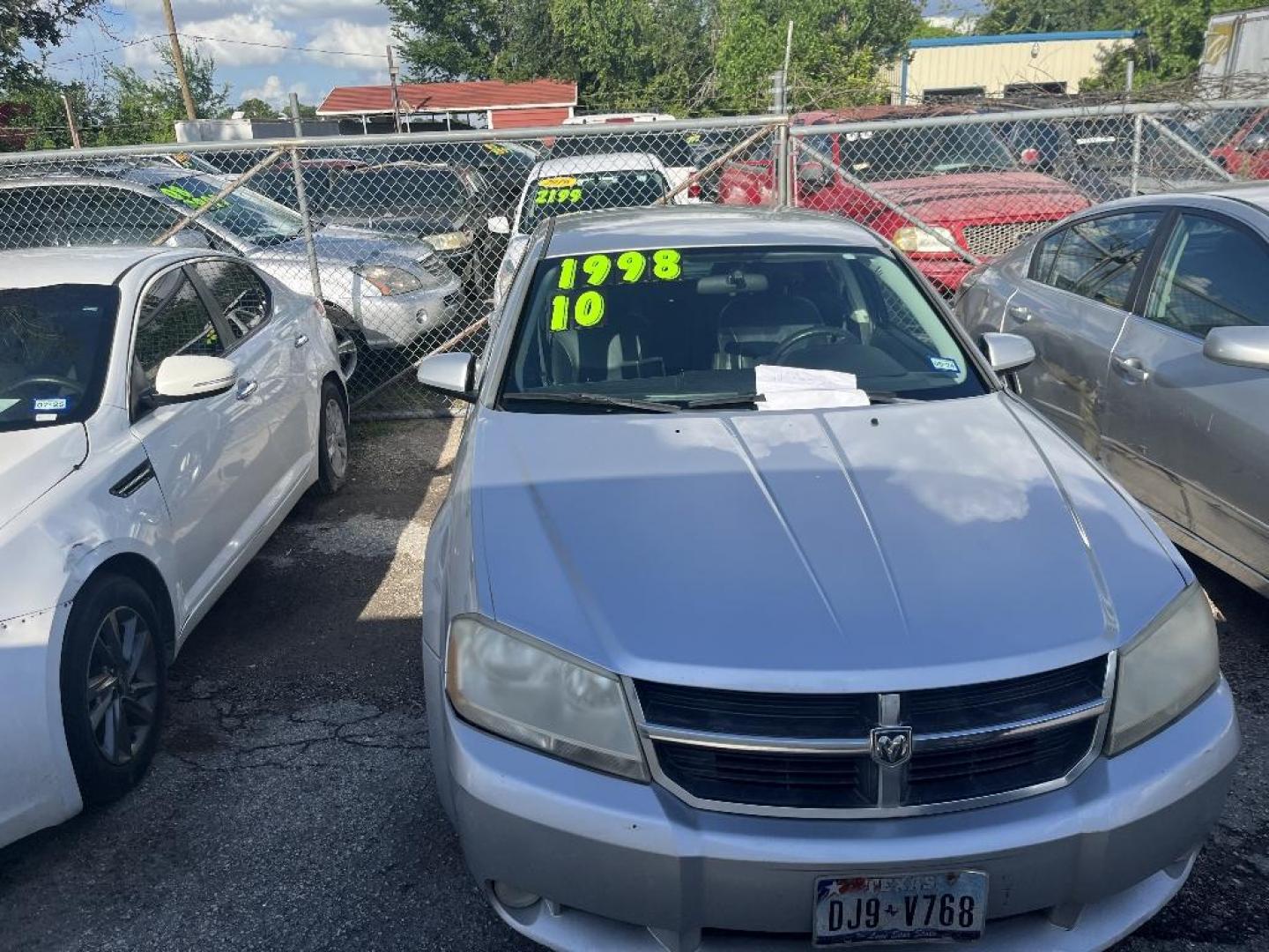 2010 GRAY DODGE AVENGER R/T (1B3CC5FB9AN) with an 2.4L L4 DOHC 16V engine, AUTOMATIC transmission, located at 2303 West Mt. Houston, Houston, 77038, (281) 507-3956, 29.771597, -95.339569 - Photo#0