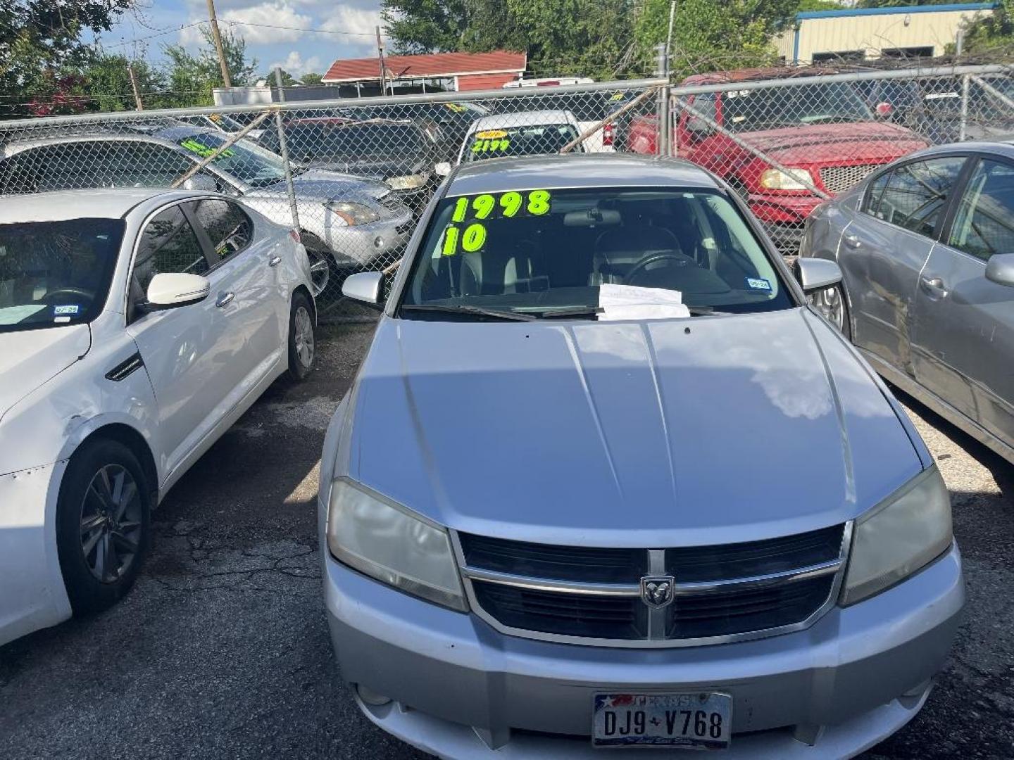 2010 GRAY DODGE AVENGER R/T (1B3CC5FB9AN) with an 2.4L L4 DOHC 16V engine, AUTOMATIC transmission, located at 2303 West Mt. Houston, Houston, 77038, (281) 507-3956, 29.771597, -95.339569 - Photo#1