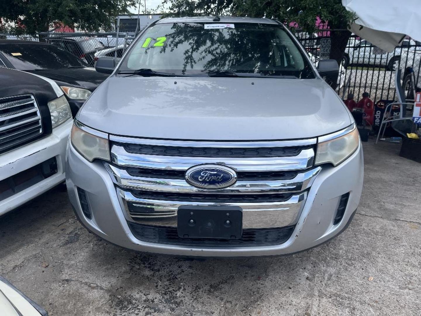 2012 GRAY FORD EDGE SE FWD (2FMDK3GC6CB) with an 3.5L V6 DOHC 24V engine, AUTOMATIC transmission, located at 2303 West Mt. Houston, Houston, 77038, (281) 507-3956, 29.771597, -95.339569 - Photo#0