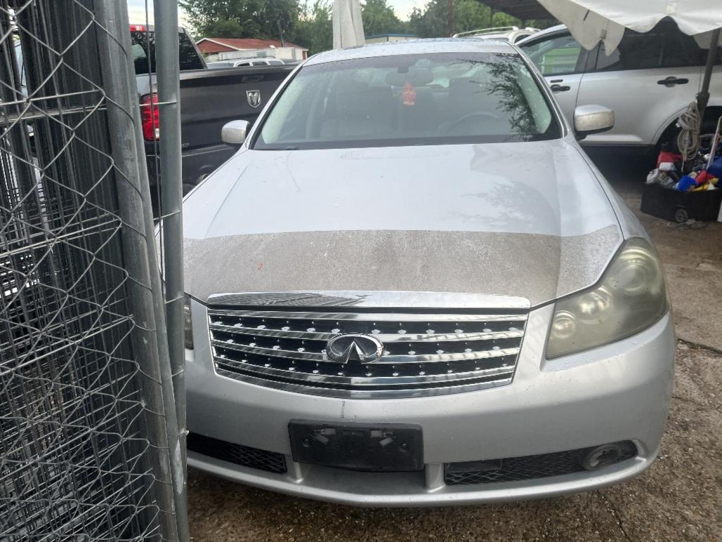 2006 GRAY INFINITI M 45 Luxury (JNKBY01E36M) with an 4.5L V8 32V DOHC engine, AUTOMATIC transmission, located at 2303 West Mt. Houston, Houston, 77038, (281) 507-3956, 29.771597, -95.339569 - Photo#0