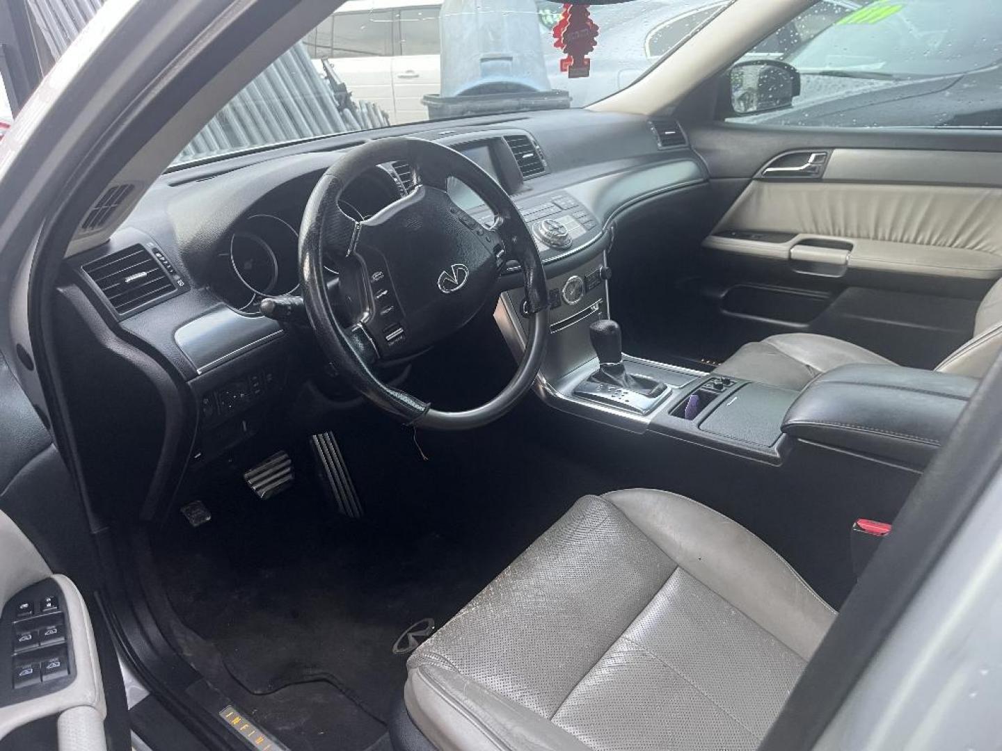 2006 GRAY INFINITI M 45 Luxury (JNKBY01E36M) with an 4.5L V8 32V DOHC engine, AUTOMATIC transmission, located at 2303 West Mt. Houston, Houston, 77038, (281) 507-3956, 29.771597, -95.339569 - Photo#2