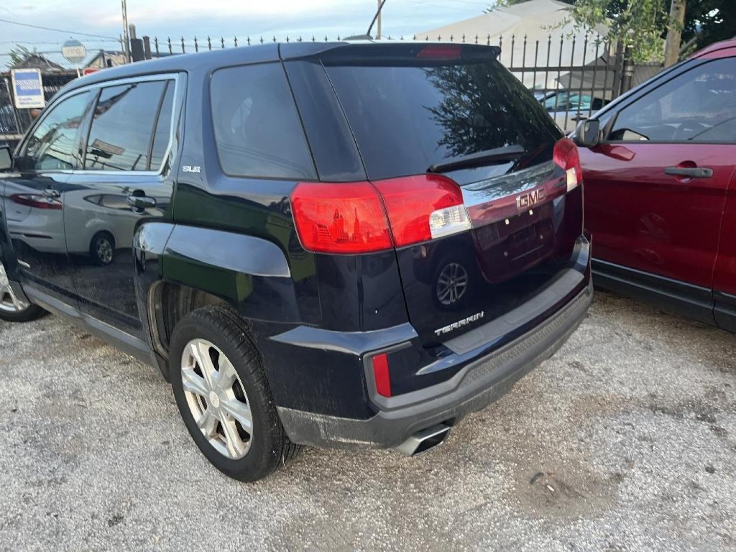 2017 BLUE GMC TERRAIN SLE1 FWD (2GKALMEK1H6) with an 2.4L L4 DOHC 16V engine, AUTOMATIC transmission, located at 2303 West Mt. Houston, Houston, 77038, (281) 507-3956, 29.771597, -95.339569 - Photo#2