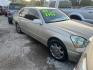2003 GOLD LEXUS LS 430 Sedan (JTHBN30F430) with an 4.3L V8 DOHC 32V engine, AUTOMATIC transmission, located at 2303 West Mt. Houston, Houston, 77038, (281) 507-3956, 29.771597, -95.339569 - Photo#0