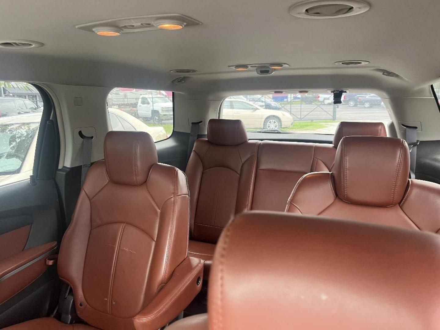 2008 BROWN GMC ACADIA SLT-2 FWD (1GKER33718J) with an 3.6L V6 DOHC 24V engine, AUTOMATIC transmission, located at 2303 West Mt. Houston, Houston, 77038, (281) 507-3956, 29.771597, -95.339569 - Photo#3