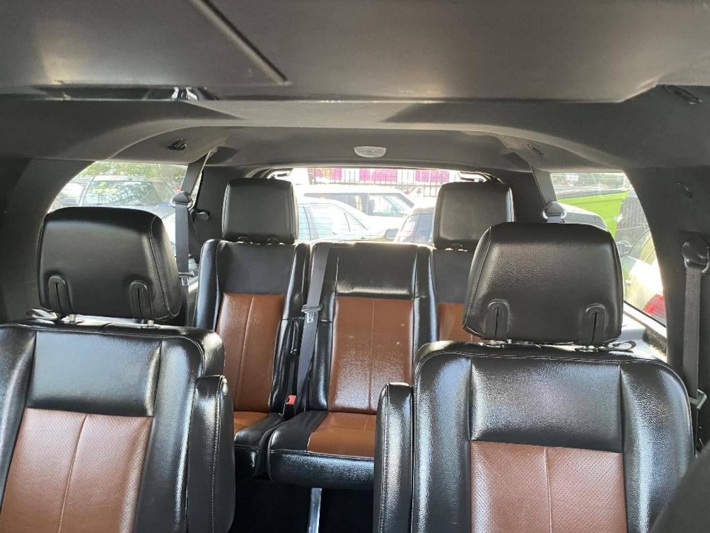 2007 BLACK FORD EXPEDITION EL Limited 2WD (1FMFK19587L) with an 5.4L V8 SOHC 16V engine, AUTOMATIC transmission, located at 2303 West Mt. Houston, Houston, 77038, (281) 507-3956, 29.771597, -95.339569 - Photo#2
