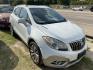 2016 WHITE BUICK ENCORE Premium FWD (KL4CJDSB1GB) with an 1.4L L4 DOHC 16V TURBO engine, 6-SPEED AUTOMATIC transmission, located at 2303 West Mt. Houston, Houston, 77038, (281) 507-3956, 29.771597, -95.339569 - Photo#1