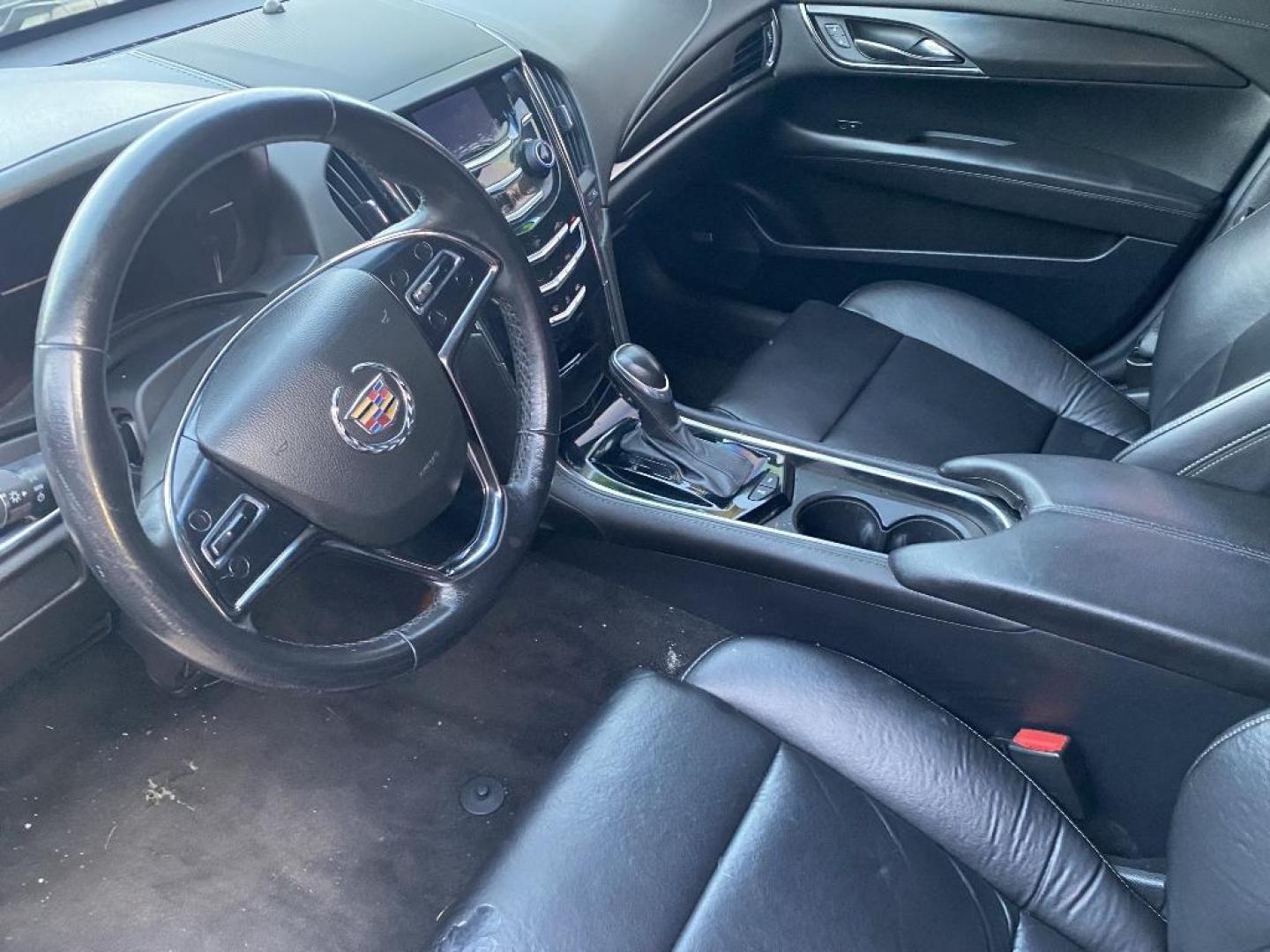 2014 BLUE CADILLAC ATS 2.5L Standard RWD (1G6AA5RA8E0) with an 2.5L L4 DOHC 16V engine, AUTOMATIC transmission, located at 2303 West Mt. Houston, Houston, 77038, (281) 507-3956, 29.771597, -95.339569 - Photo#2