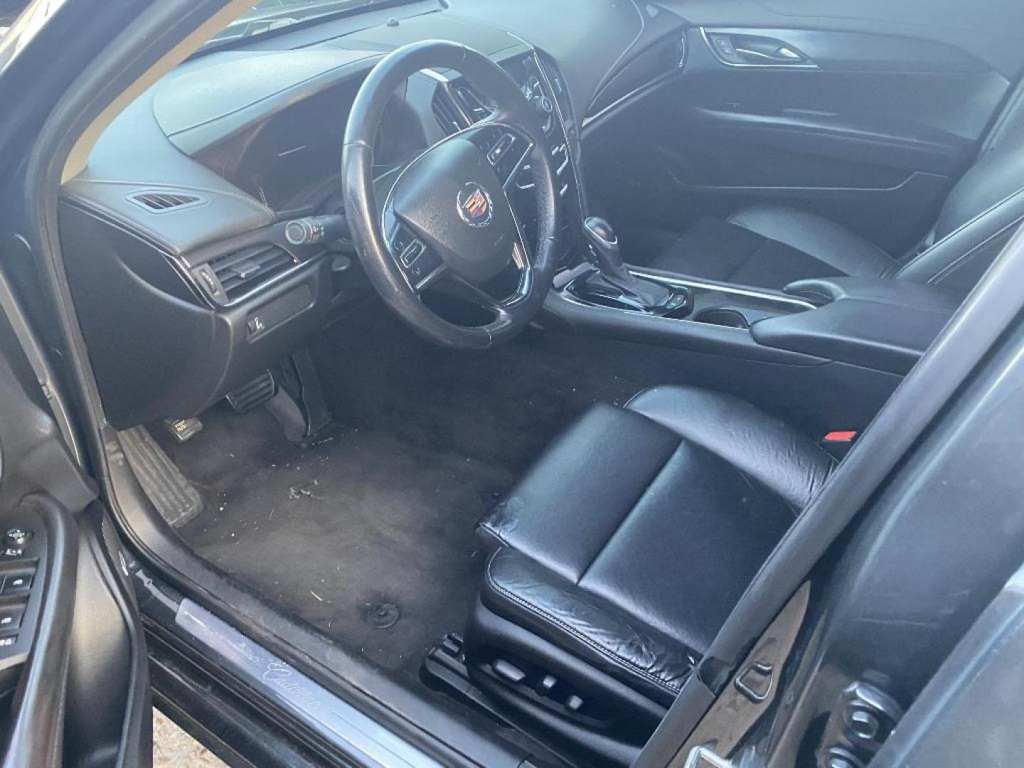 2014 BLUE CADILLAC ATS 2.5L Standard RWD (1G6AA5RA8E0) with an 2.5L L4 DOHC 16V engine, AUTOMATIC transmission, located at 2303 West Mt. Houston, Houston, 77038, (281) 507-3956, 29.771597, -95.339569 - Photo#4