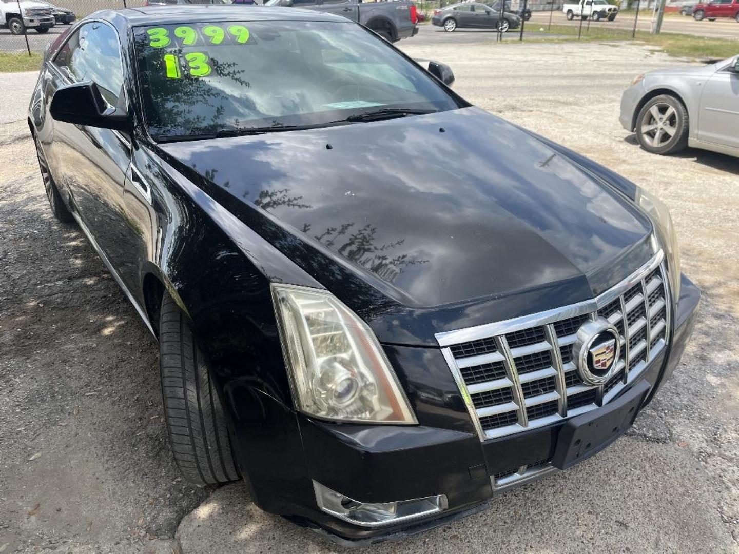2013 BLACK CADILLAC CTS Premium w/ Navi (1G6DP1E38D0) with an 3.6L V6 DOHC 24V engine, AUTOMATIC transmission, located at 2303 West Mt. Houston, Houston, 77038, (281) 507-3956, 29.771597, -95.339569 - Photo#0