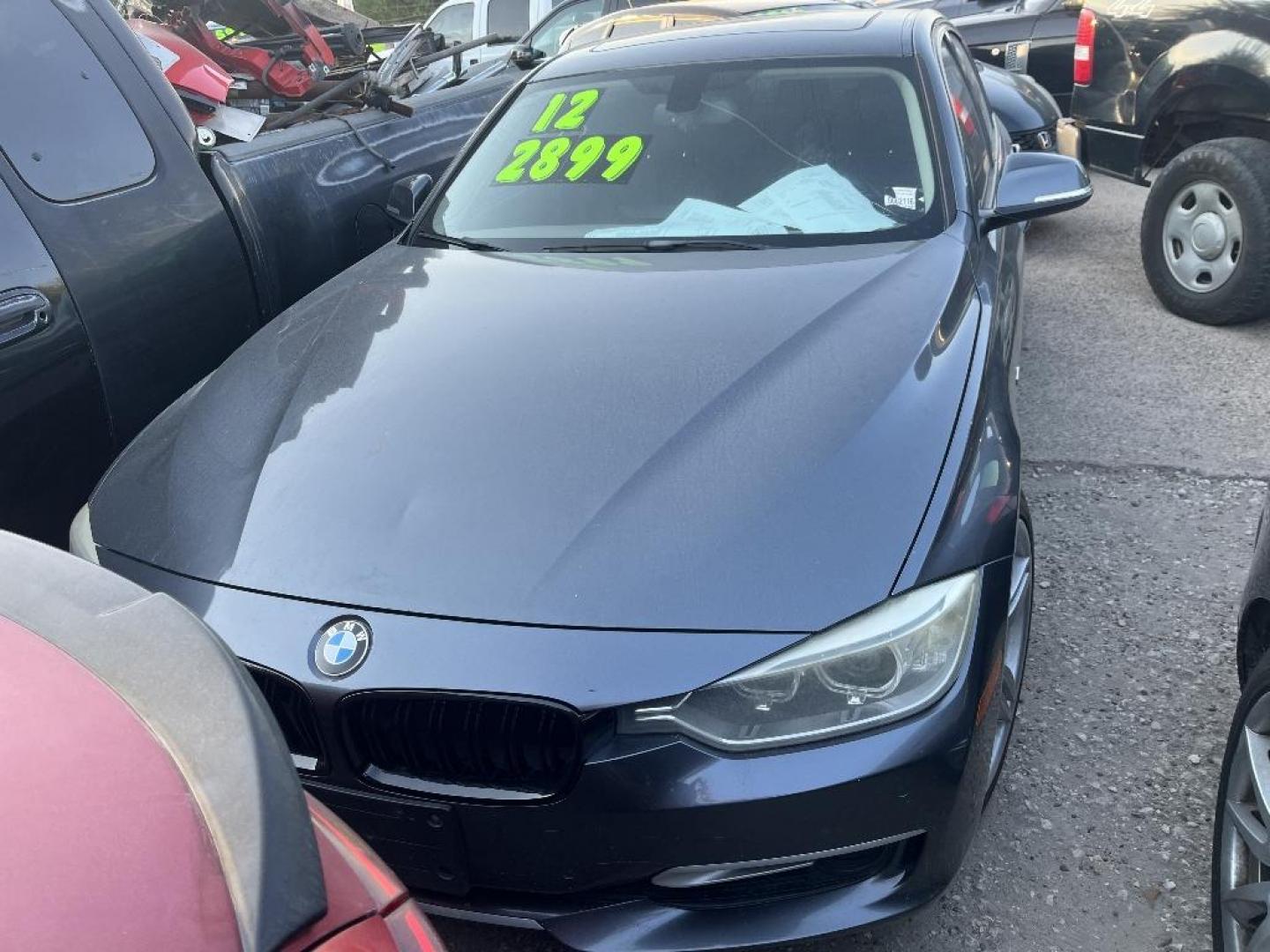 2012 GRAY BMW 3-SERIES 328i Sedan (WBA3A5C57CF) with an 2.0L L4 DOHC 16V engine, AUTOMATIC transmission, located at 2303 West Mt. Houston, Houston, 77038, (281) 507-3956, 29.771597, -95.339569 - Photo#1