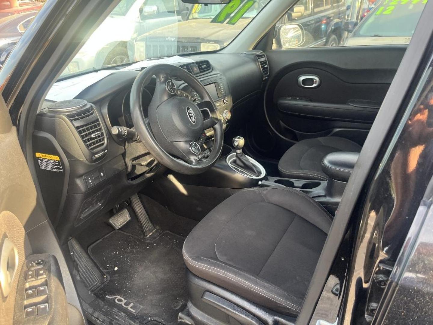 2019 BLACK KIA SOUL Base 6M (KNDJN2A2XK7) with an 1.6L L4 DOHC 16V engine, AUTOMATIC transmission, located at 2303 West Mt. Houston, Houston, 77038, (281) 507-3956, 29.771597, -95.339569 - Photo#1