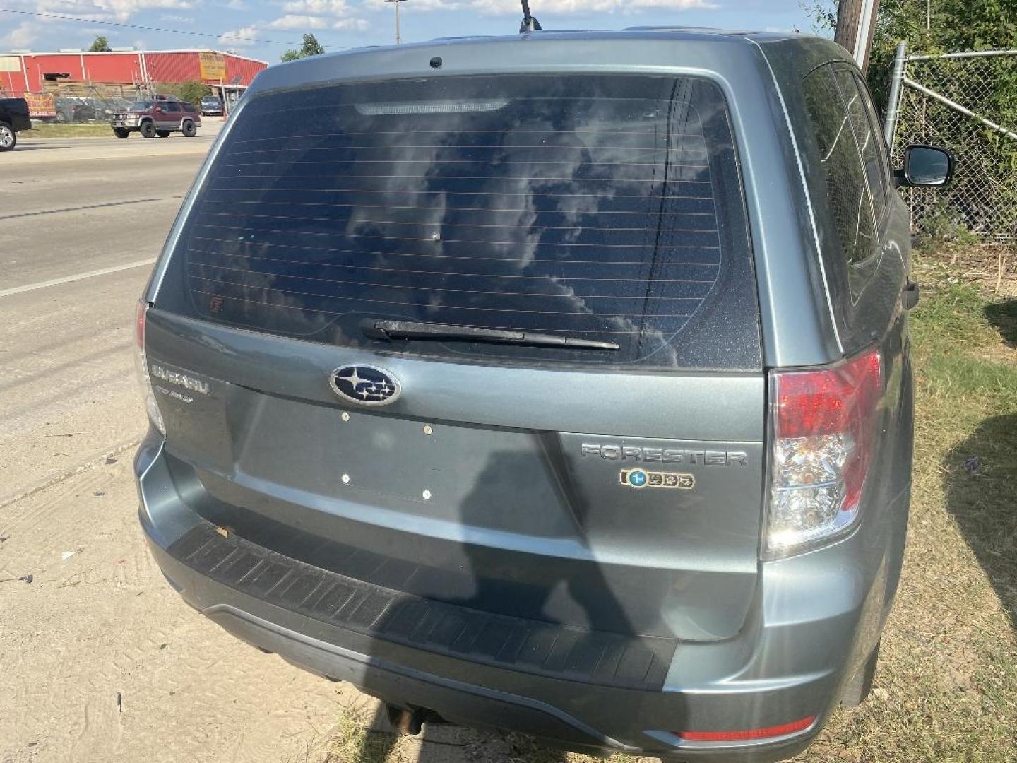 2010 GREEN SUBARU FORESTER 2.5X (JF2SH6AC1AH) with an 2.5L H4 SOHC 16V engine, AUTOMATIC transmission, located at 2303 West Mt. Houston, Houston, 77038, (281) 507-3956, 29.771597, -95.339569 - Photo#3