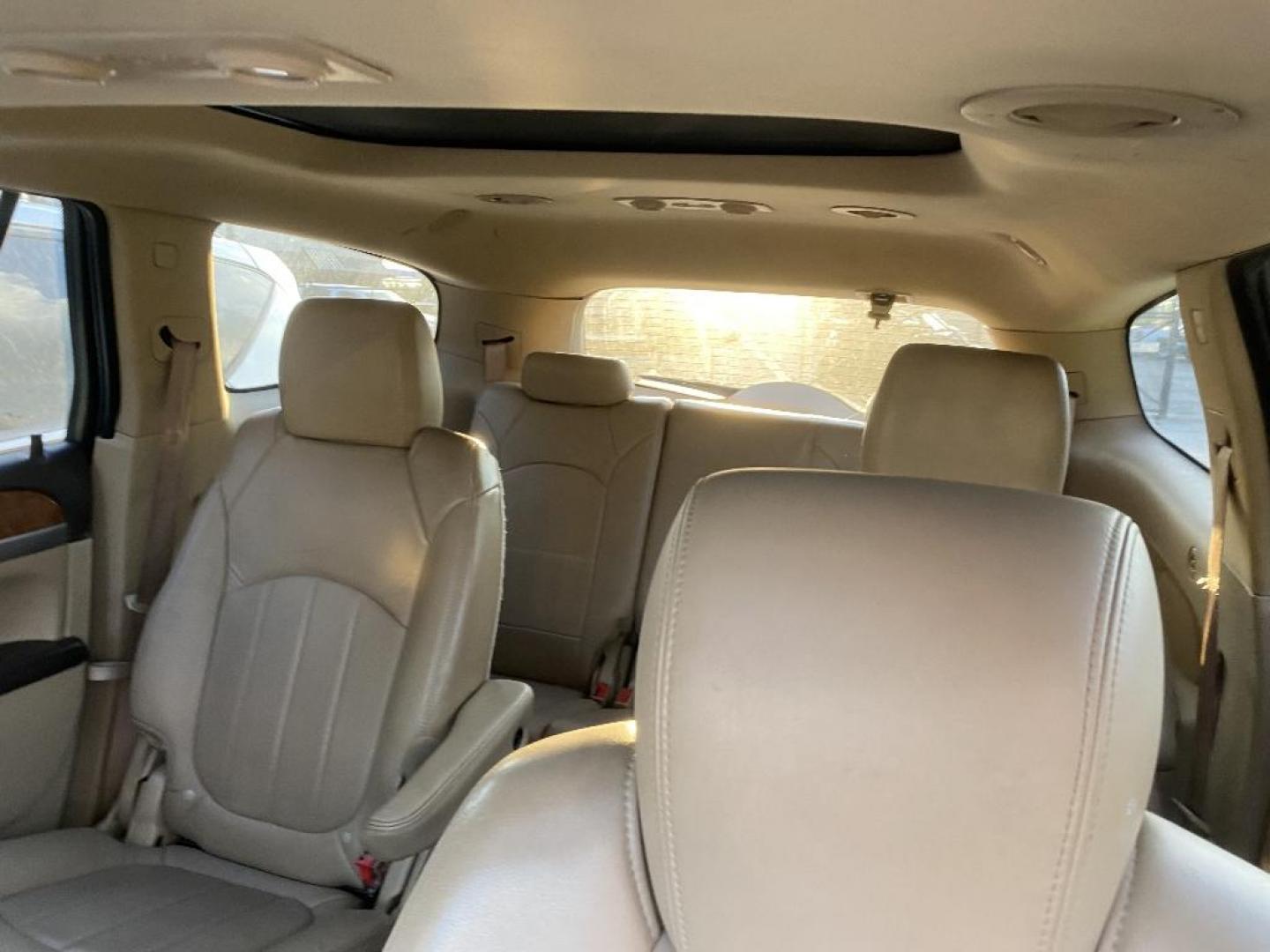 2011 WHITE BUICK ENCLAVE CXL-2 FWD (5GAKRCED0BJ) with an 3.6L V6 DOHC 24V engine, AUTOMATIC transmission, located at 2303 West Mt. Houston, Houston, 77038, (281) 507-3956, 29.771597, -95.339569 - Photo#1