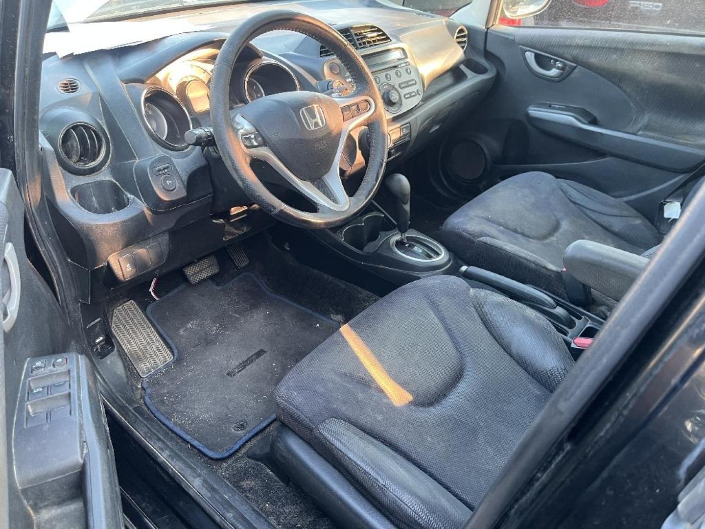 2012 BLACK HONDA FIT Sport 5-Speed AT (JHMGE8H53CC) with an 1.5L L4 SOHC 16V engine, AUTOMATIC transmission, located at 2303 West Mt. Houston, Houston, 77038, (281) 507-3956, 29.771597, -95.339569 - Photo#1