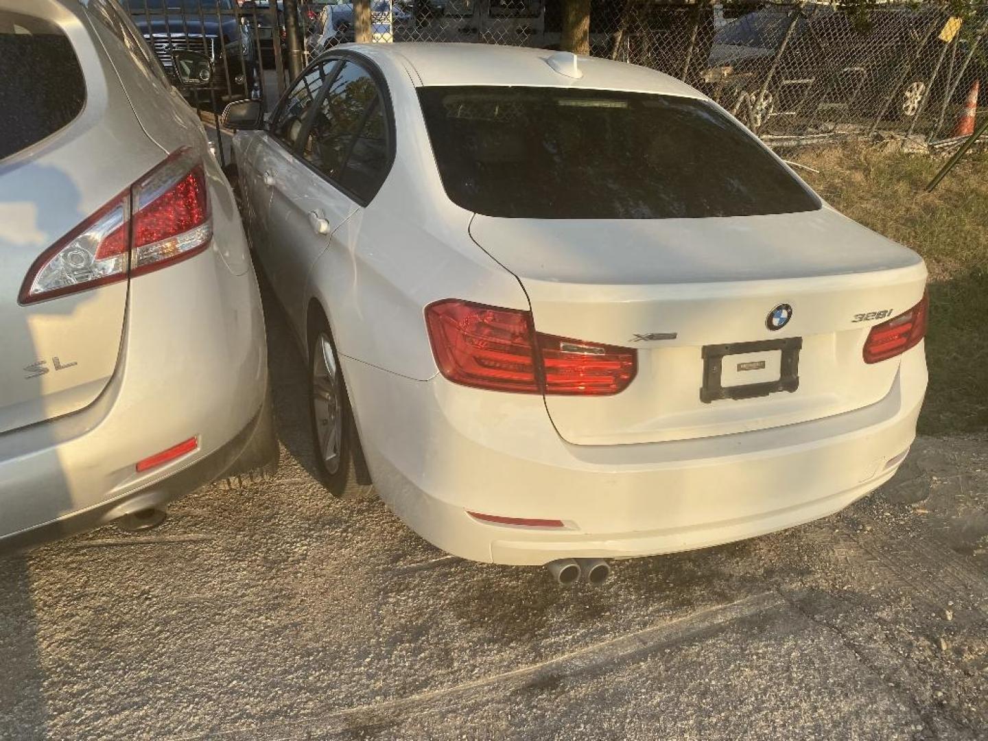 2015 WHITE BMW 3-SERIES 328i Sedan (WBA3A5G51FN) with an 2.0L L4 DOHC 16V engine, AUTOMATIC transmission, located at 2303 West Mt. Houston, Houston, 77038, (281) 507-3956, 29.771597, -95.339569 - Photo#1