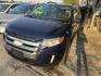 2012 BLUE FORD EDGE SEL FWD (2FMDK3JC1CB) with an 3.5L V6 DOHC 24V engine, AUTOMATIC transmission, located at 2303 West Mt. Houston, Houston, 77038, (281) 507-3956, 29.771597, -95.339569 - Photo#2