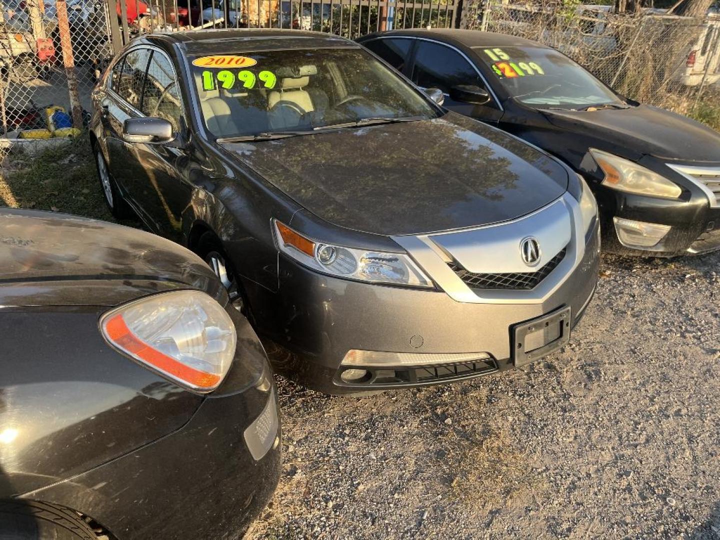 2010 GRAY ACURA TL 5-Speed AT (19UUA8F23AA) with an 3.5L V6 SOHC 24V engine, AUTOMATIC transmission, located at 2303 West Mt. Houston, Houston, 77038, (281) 507-3956, 29.771597, -95.339569 - Photo#0
