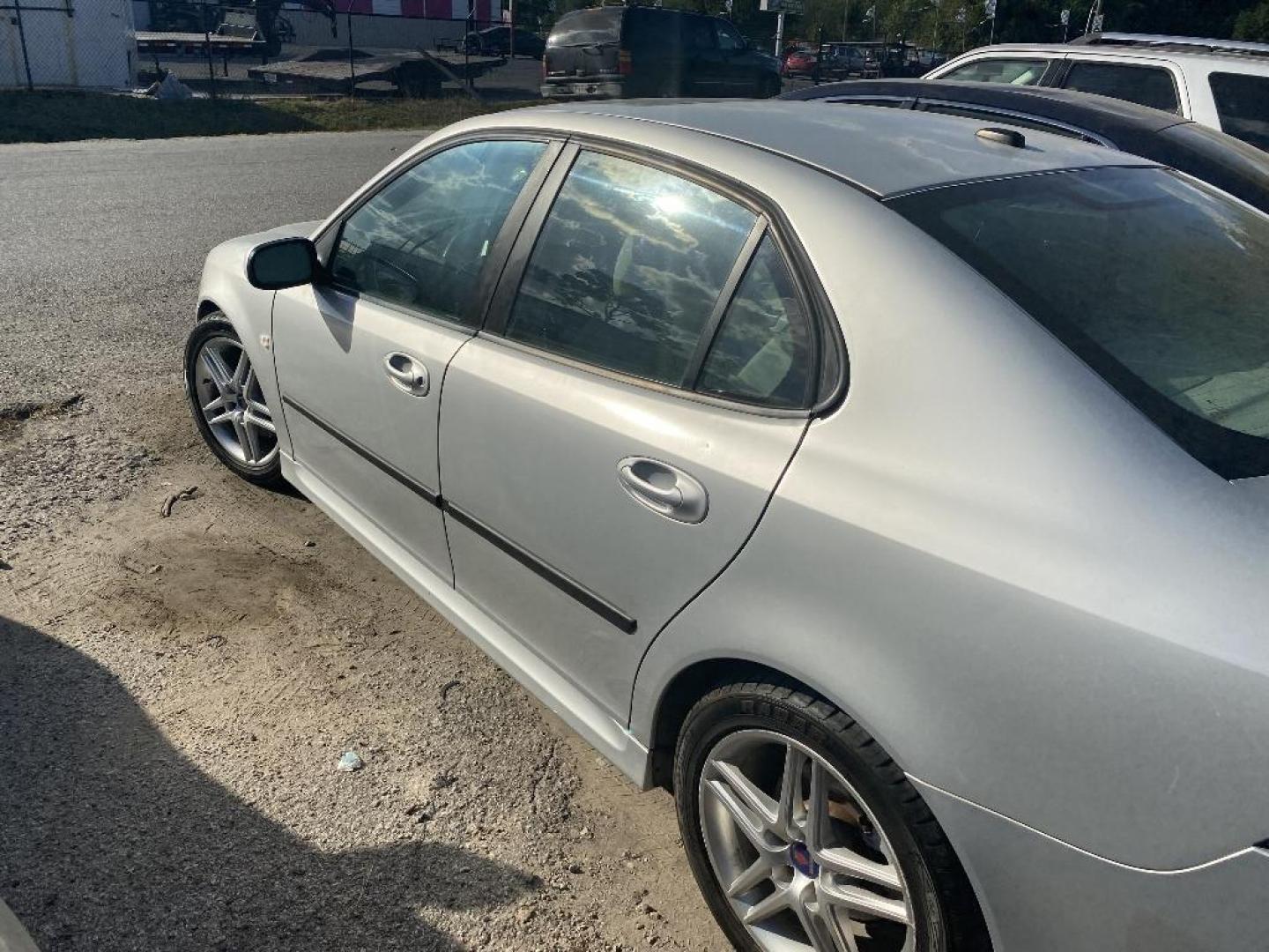 2007 GRAY SAAB 9-3 2.0T (YS3FD46YX71) with an 2.0L L4 DOHC 16V TURBO engine, MANUAL transmission, located at 2303 West Mt. Houston, Houston, 77038, (281) 507-3956, 29.771597, -95.339569 - Photo#2