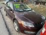 2012 MAROON VOLKSWAGEN PASSAT 3.6L V6 SEL2 (1VWCM7A3XCC) with an 3.0L V6 DOHC 24V engine, AUTOMATIC transmission, located at 2303 West Mt. Houston, Houston, 77038, (281) 507-3956, 29.771597, -95.339569 - Photo#0