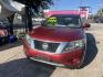 2014 RED NISSAN PATHFINDER S 2WD (5N1AR2MN6EC) with an 3.5L V6 DOHC 24V engine, AUTOMATIC transmission, located at 2303 West Mt. Houston, Houston, 77038, (281) 507-3956, 29.771597, -95.339569 - Photo#0