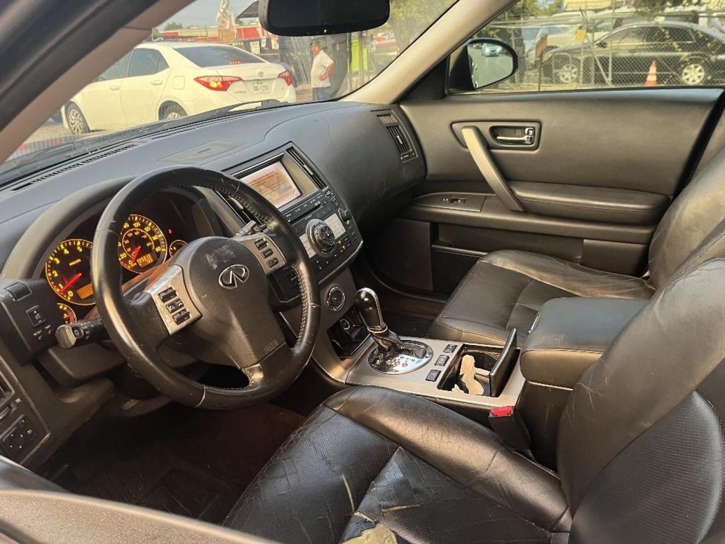 2008 BLACK INFINITI FX FX35 2WD (JNRAS08U18X) with an 3.5L V6 DOHC 24V engine, AUTOMATIC transmission, located at 2303 West Mt. Houston, Houston, 77038, (281) 507-3956, 29.771597, -95.339569 - Photo#1
