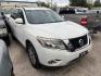 2013 WHITE NISSAN PATHFINDER LE 2WD (5N1AR2MNXDC) with an 3.5L V6 DOHC 24V engine, AUTOMATIC transmission, located at 2303 West Mt. Houston, Houston, 77038, (281) 507-3956, 29.771597, -95.339569 - Photo#0