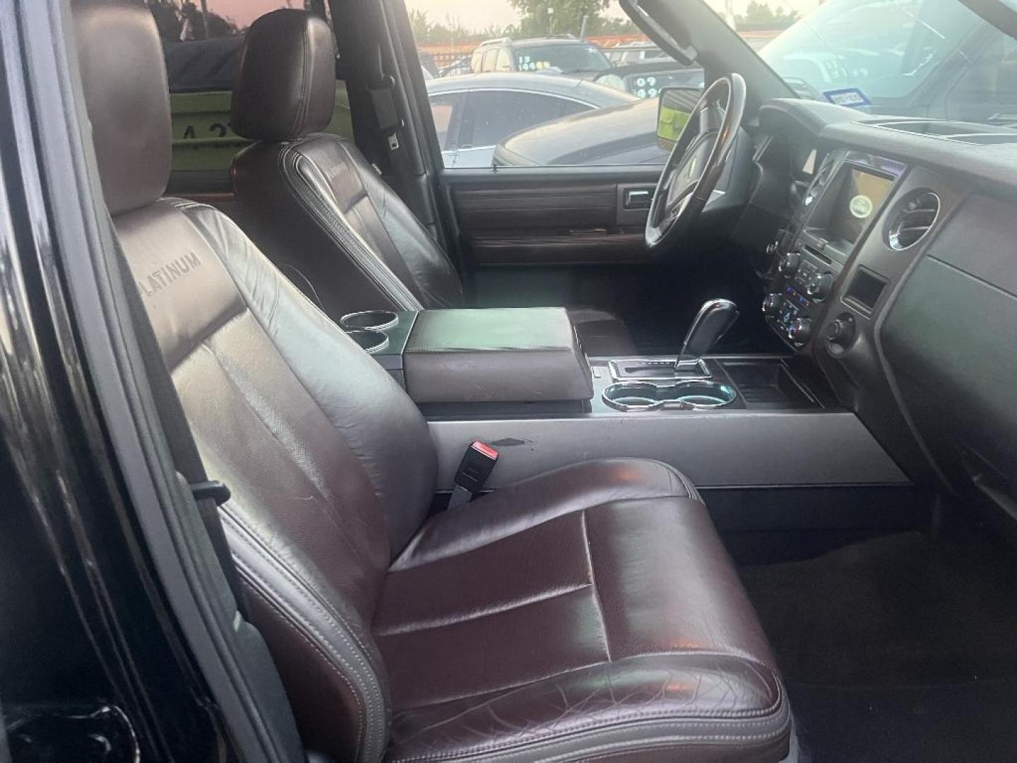 2016 BLACK FORD EXPEDITION EL Platinum 2WD (1FMJK1LT6GE) with an 3.5L V6 DOHC 24V FFV engine, AUTOMATIC transmission, located at 2303 West Mt. Houston, Houston, 77038, (281) 507-3956, 29.771597, -95.339569 - Photo#1