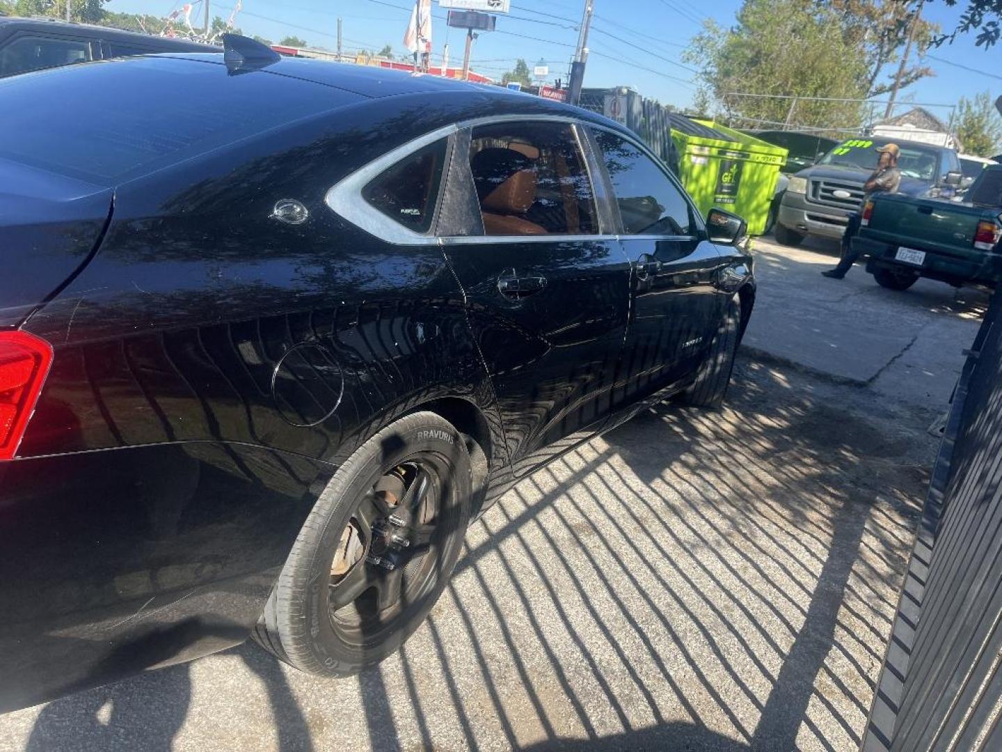 2016 BLACK CHEV IMPALA LT (2G1115S34G9) with an 3.6L V6 DOHC 24V engine, AUTOMATIC transmission, located at 2303 West Mt. Houston, Houston, 77038, (281) 507-3956, 29.771597, -95.339569 - Photo#2
