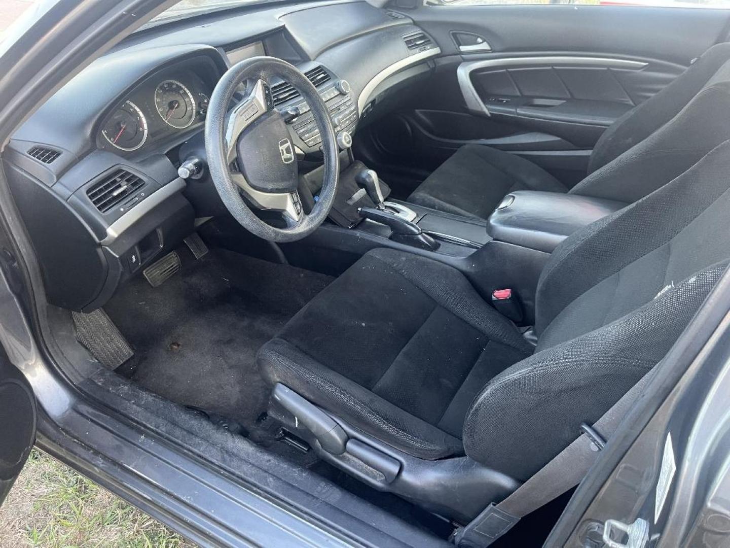 2011 GRAY HONDA ACCORD EX Coupe AT (1HGCS1B78BA) with an 2.4L L4 DOHC 16V engine, AUTOMATIC transmission, located at 2303 West Mt. Houston, Houston, 77038, (281) 507-3956, 29.771597, -95.339569 - Photo#1