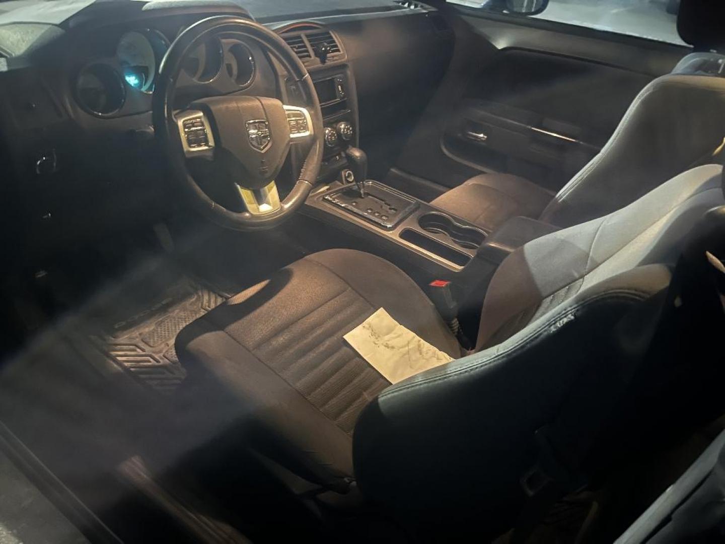 2014 BLACK DODGE CHALLENGER SXT (2C3CDYAG7EH) with an 3.6L V6 DOHC 24V engine, AUTOMATIC transmission, located at 2303 West Mt. Houston, Houston, 77038, (281) 507-3956, 29.771597, -95.339569 - Photo#2