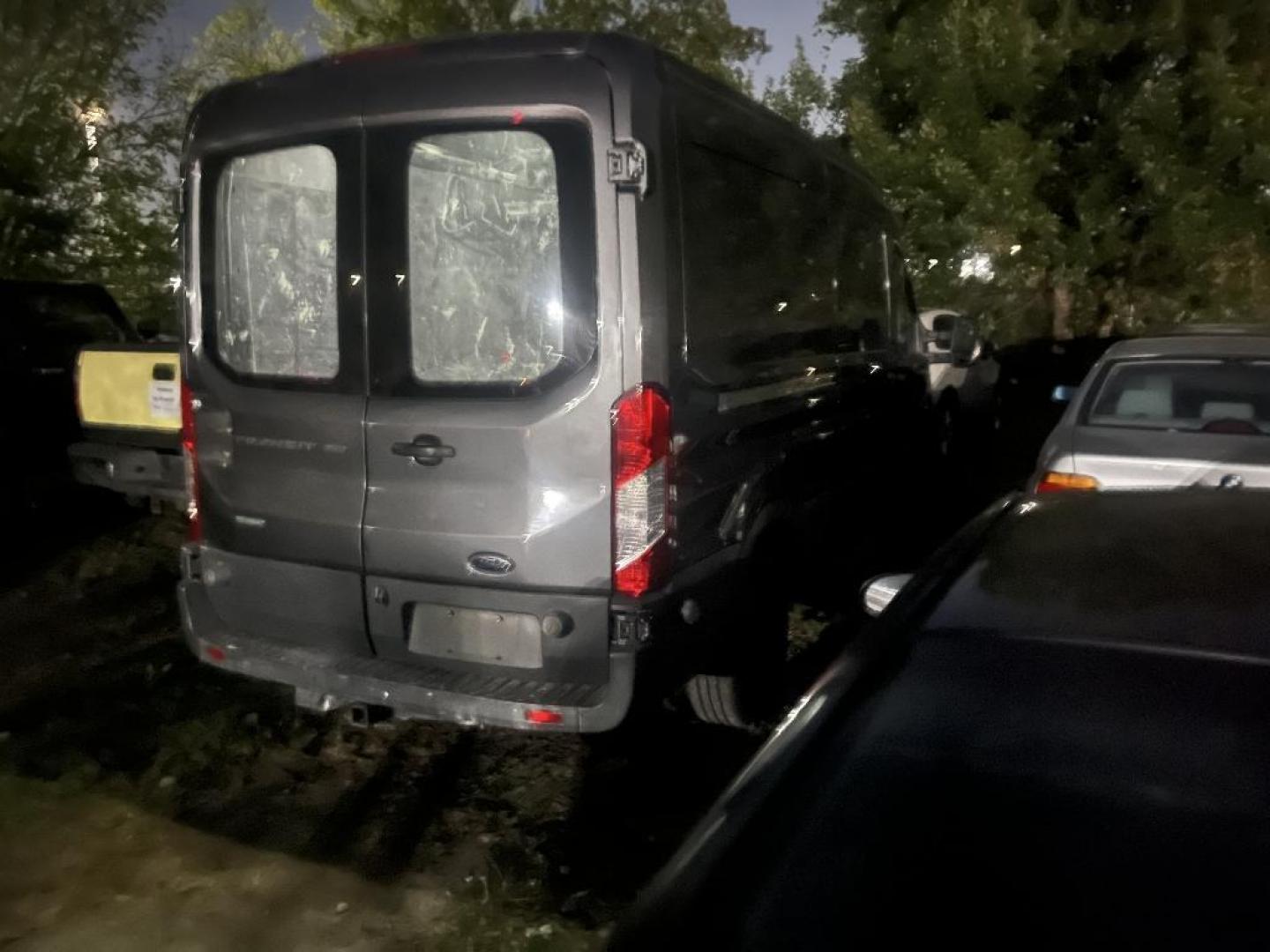 2016 BROWN FORD TRANSIT 350 Van Med. Roof w/Sliding Pass. 148-in. WB (1FTBW2CG3GK) with an 3.5L V6 DOHC 24V engine, AUTOMATIC transmission, located at 2303 West Mt. Houston, Houston, 77038, (281) 507-3956, 29.771597, -95.339569 - Photo#3