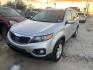 2012 GRAY KIA SORENTO LX 2WD (5XYKT3A62CG) with an 2.4L L4 DOHC 16V engine, AUTOMATIC transmission, located at 2303 West Mt. Houston, Houston, 77038, (281) 507-3956, 29.771597, -95.339569 - Photo#0