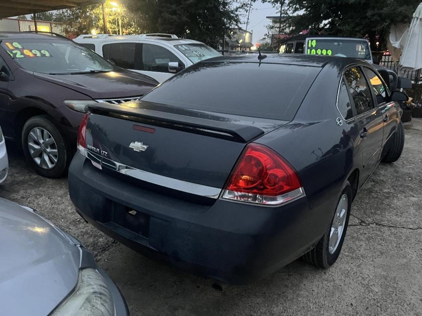 2008 BLACK CHEVROLET IMPALA LT (2G1WT58N689) with an 3.5L V6 OHV 12V engine, AUTOMATIC transmission, located at 2303 West Mt. Houston, Houston, 77038, (281) 507-3956, 29.771597, -95.339569 - Photo#1