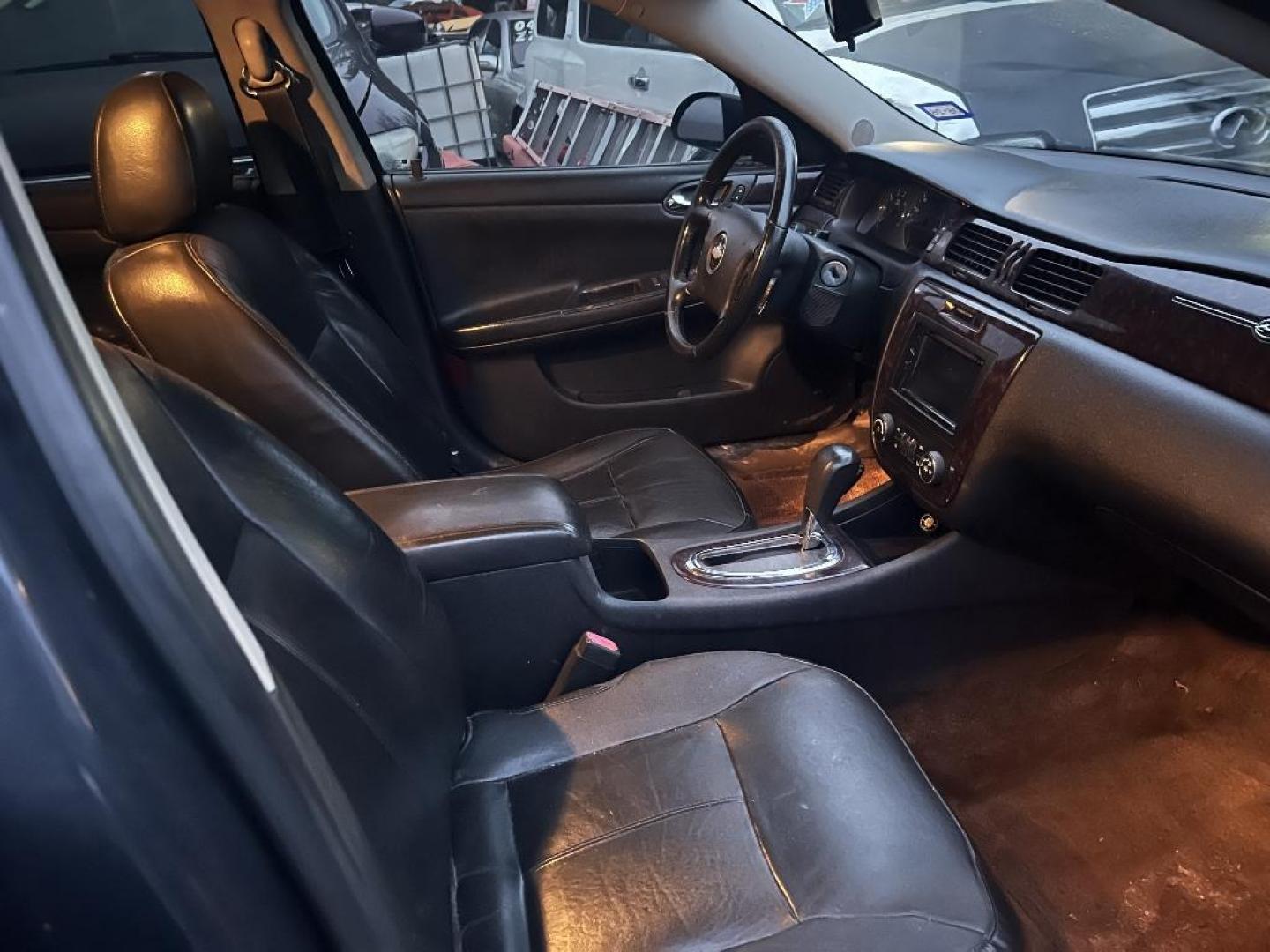 2008 BLACK CHEVROLET IMPALA LT (2G1WT58N689) with an 3.5L V6 OHV 12V engine, AUTOMATIC transmission, located at 2303 West Mt. Houston, Houston, 77038, (281) 507-3956, 29.771597, -95.339569 - Photo#2