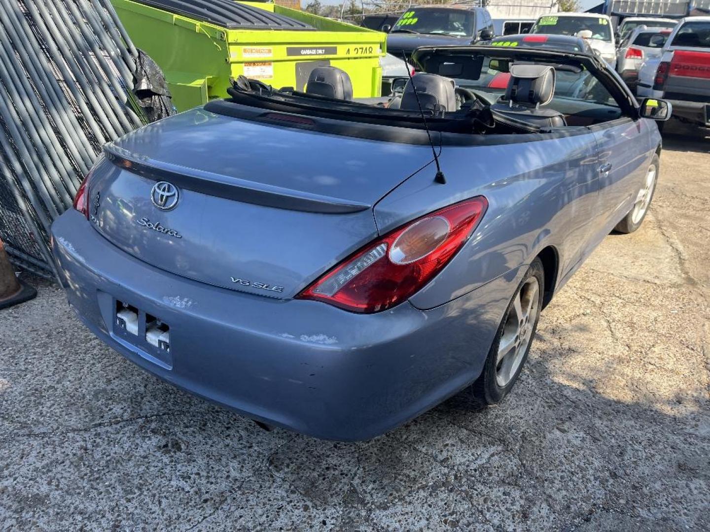 2006 BLUE TOYOTA CAMRY SOLARA SE Convertible (4T1FA38P46U) with an 3.3L V6 DOHC 24V engine, AUTOMATIC transmission, located at 2303 West Mt. Houston, Houston, 77038, (281) 507-3956, 29.771597, -95.339569 - Photo#1