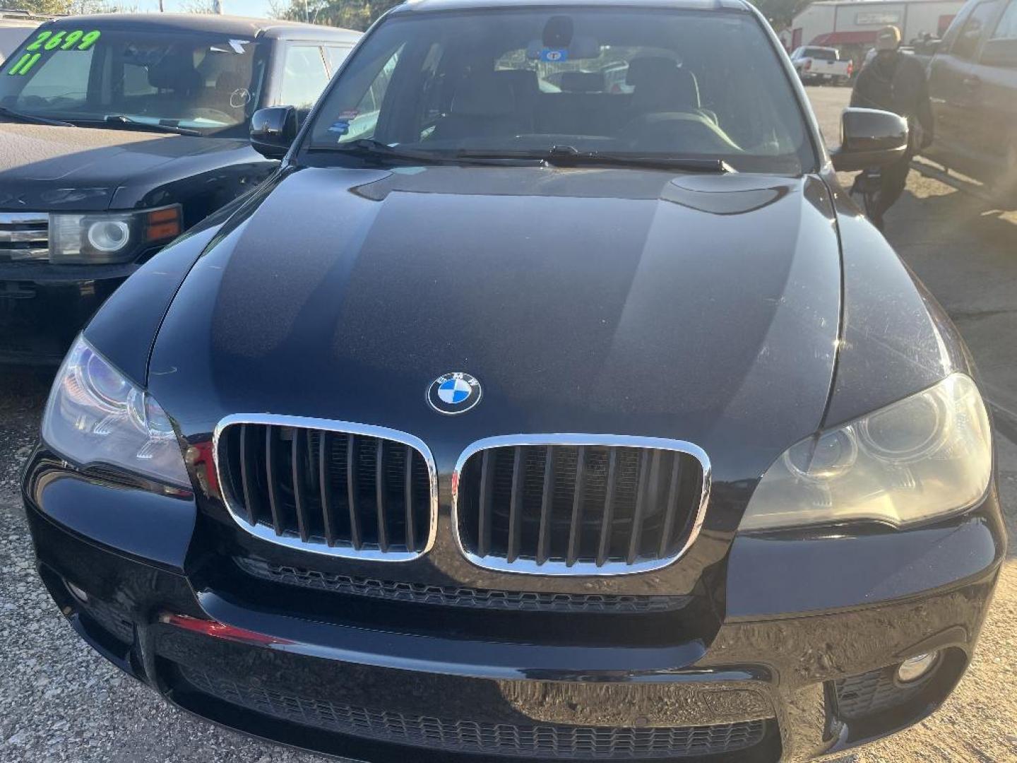 2013 BLACK BMW X5 xDrive35i (5UXZV4C59D0) with an 3.0L L6 DOHC 24V engine, AUTOMATIC transmission, located at 2303 West Mt. Houston, Houston, 77038, (281) 507-3956, 29.771597, -95.339569 - Photo#1