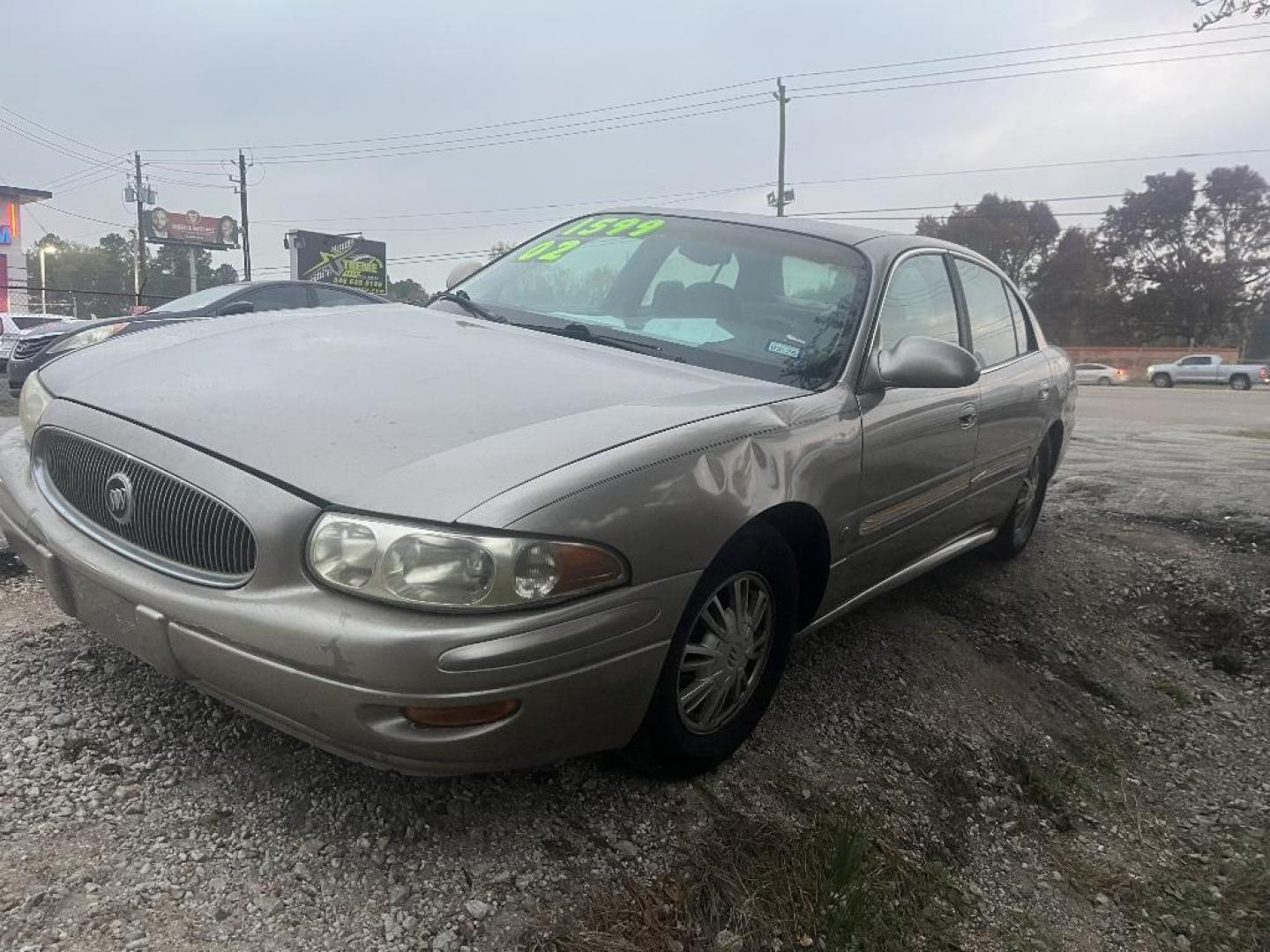 2002 BROWN BUICK LESABRE Custom (1G4HP54K92U) with an 3.8L V6 OHV 12V engine, AUTOMATIC transmission, located at 2303 West Mt. Houston, Houston, 77038, (281) 507-3956, 29.771597, -95.339569 - Photo#2