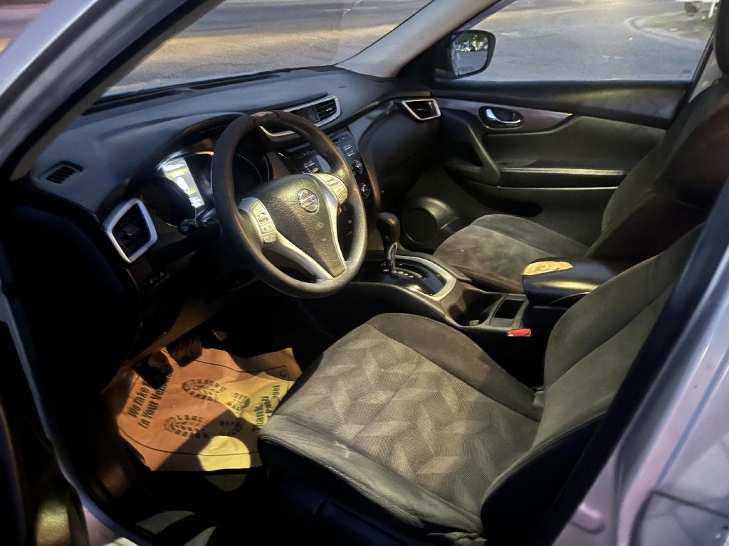 2016 GRAY NISSAN ROGUE S 2WD (5N1AT2MT2GC) with an 2.5L L4 DOHC 16V engine, AUTOMATIC transmission, located at 2303 West Mt. Houston, Houston, 77038, (281) 507-3956, 29.771597, -95.339569 - Photo#1