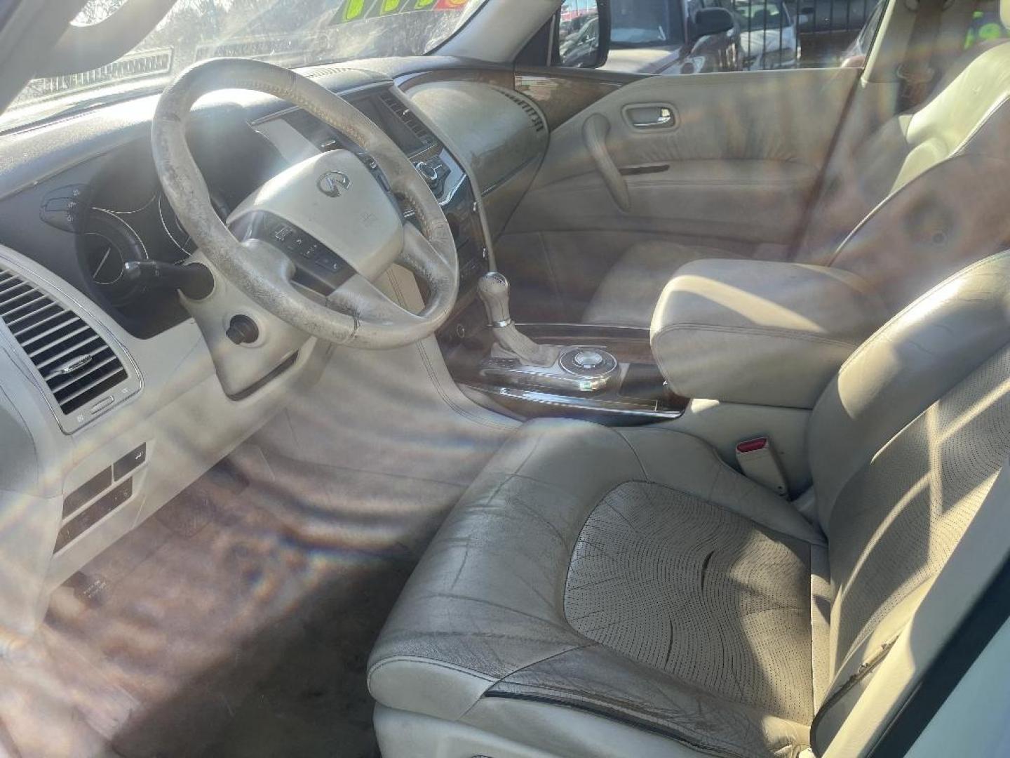 2012 WHITE INFINITI QX56 2WD (JN8AZ2NF4C9) with an 5.6L V8 DOHC 32V engine, AUTOMATIC transmission, located at 2303 West Mt. Houston, Houston, 77038, (281) 507-3956, 29.771597, -95.339569 - Photo#1