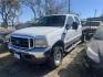 2004 WHITE FORD F-250 SD XLT Crew Cab 4WD (1FTNW21P14E) with an 6.0L V8 OHV 32V TURBO DIESEL engine, AUTOMATIC transmission, located at 2303 West Mt. Houston, Houston, 77038, (281) 507-3956, 29.771597, -95.339569 - Photo#0