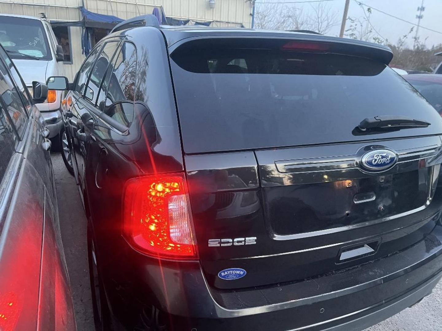 2014 BLACK FORD EDGE SE FWD (2FMDK3GC9EB) with an 3.5L V6 DOHC 24V engine, AUTOMATIC transmission, located at 2303 West Mt. Houston, Houston, 77038, (281) 507-3956, 29.771597, -95.339569 - Photo#1