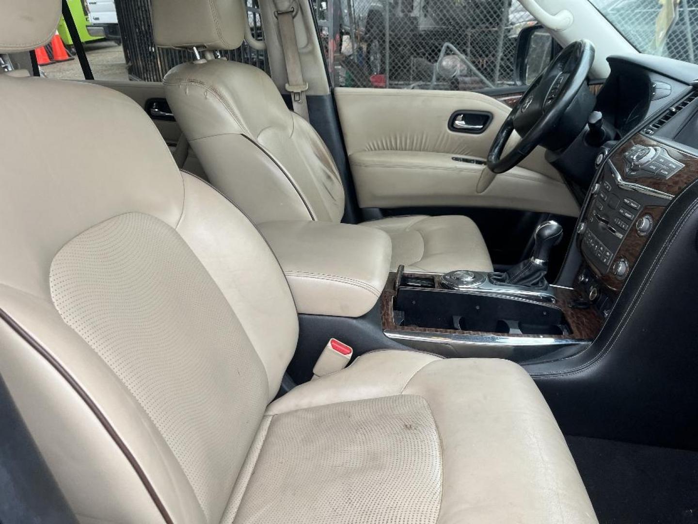 2017 BROWN NISSAN ARMADA Platinum 2WD (JN8AY2ND9H9) with an 5.6L V8 DOHC 32V engine, AUTOMATIC transmission, located at 2303 West Mt. Houston, Houston, 77038, (281) 507-3956, 29.771597, -95.339569 - Photo#1
