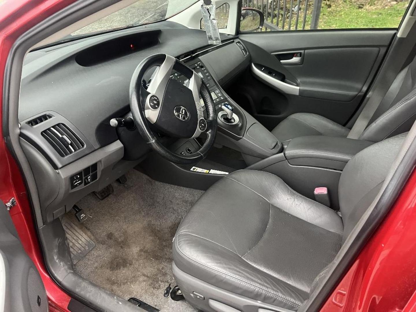 2011 RED TOYOTA PRIUS Prius I (JTDKN3DU2B0) with an 1.8L L4 DOHC 16V HYBRID engine, AUTOMATIC transmission, located at 2303 West Mt. Houston, Houston, 77038, (281) 507-3956, 29.771597, -95.339569 - Photo#1